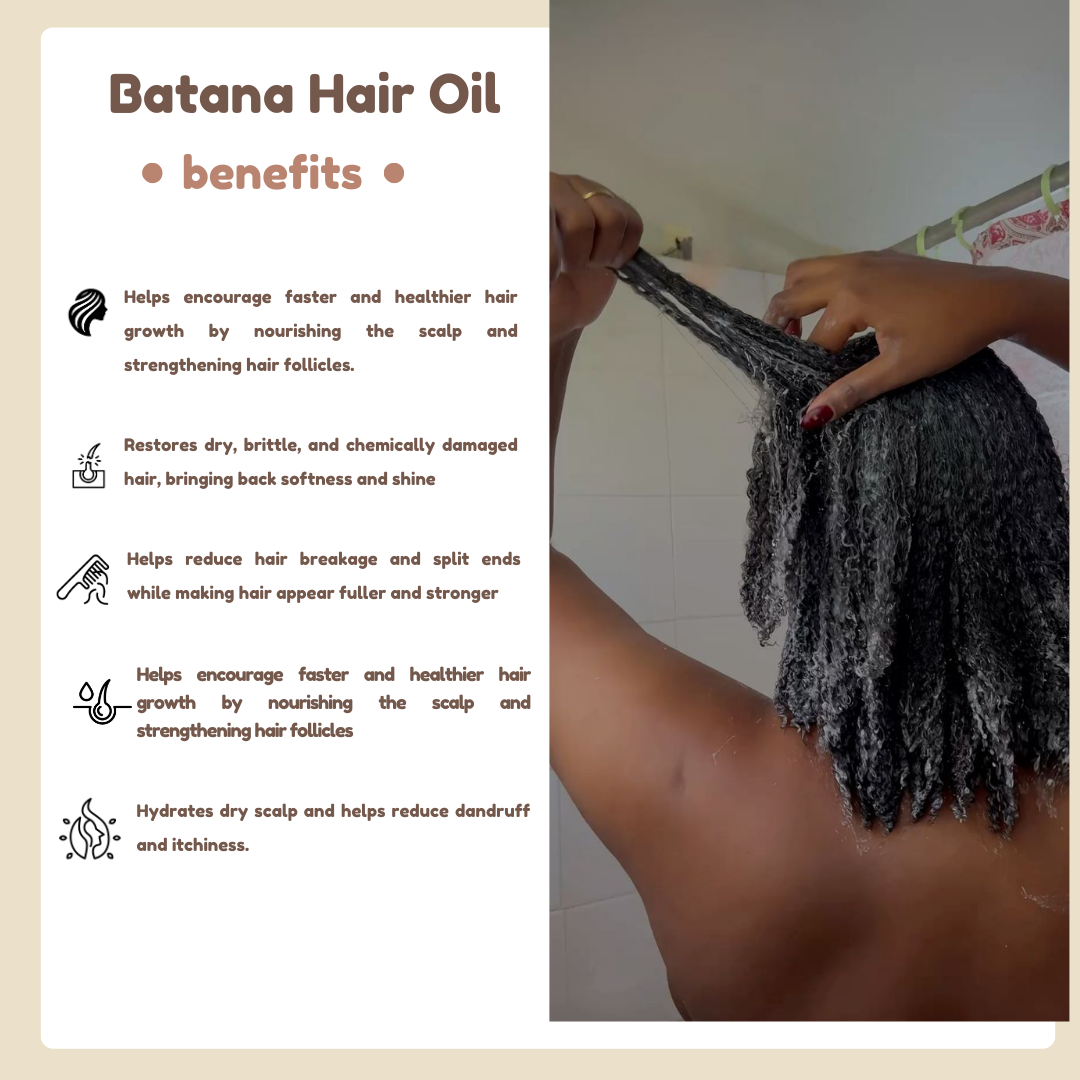 Batana Oil Complete Hair Care Set – Shampoo, Conditioner, Mask & Oils + Free Gifts