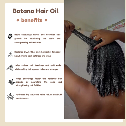 Batana Oil Complete Hair Care Set – Shampoo, Conditioner, Mask & Oils + Free Gifts